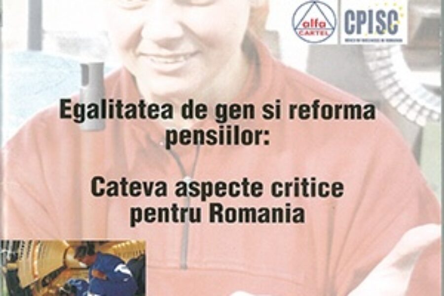 Dimensiunea de gen a reformei pensiilor din Romania